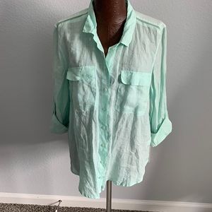 Calvin Klein Jean button down shirt